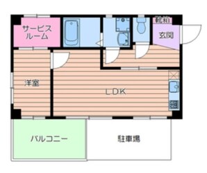 Maison LaLaの物件間取画像